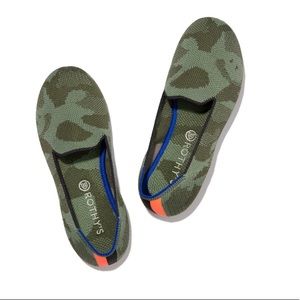 Rothy’s Kids Olive Camo Loafer, Sz. 2